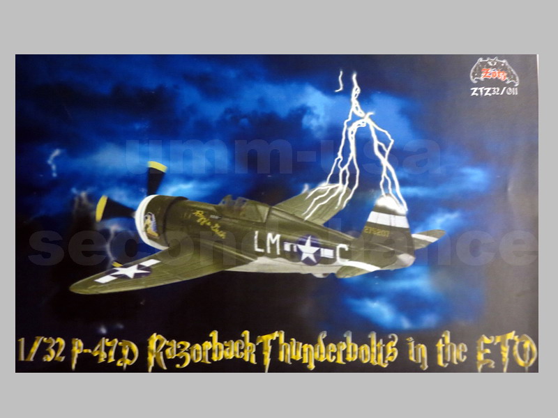 ZTZ32011 P-47D Razorback Thunderbolts In The ETO 1/32